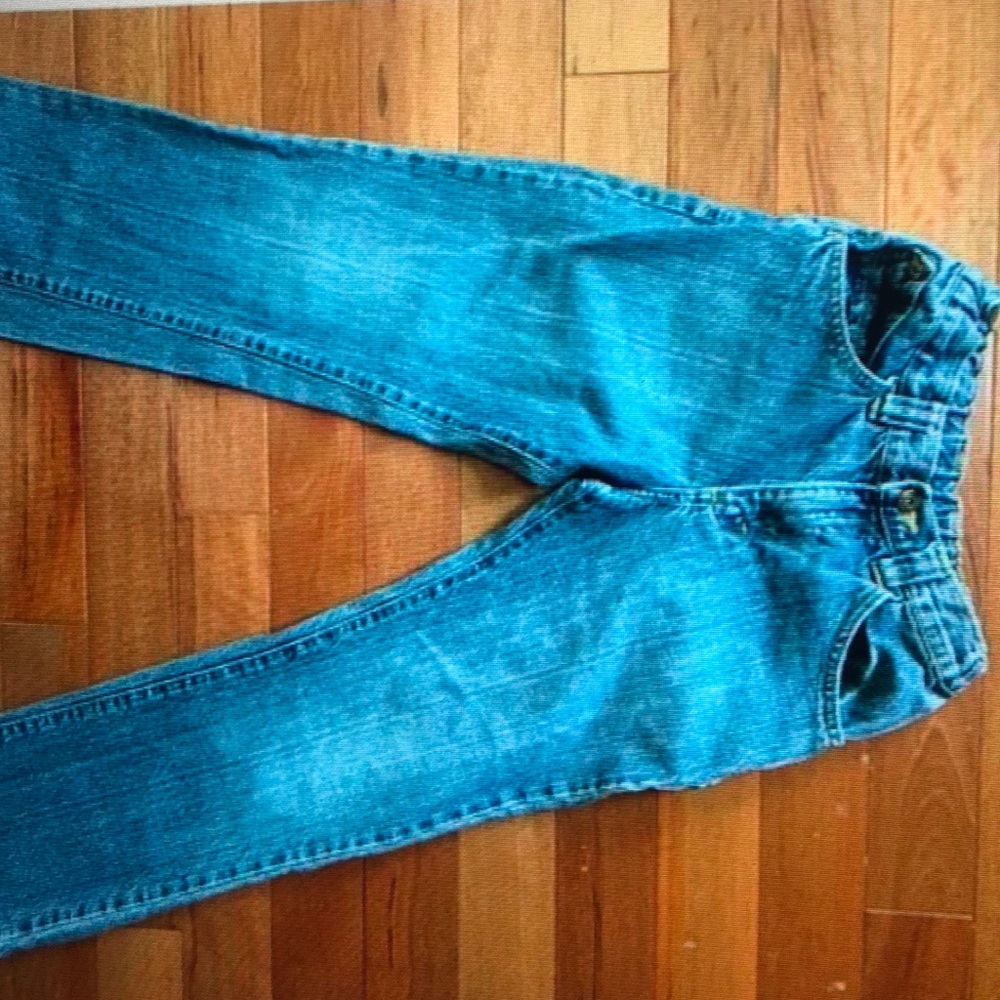 Wrangler WRG Jeans Co Boys Blue denim jeans